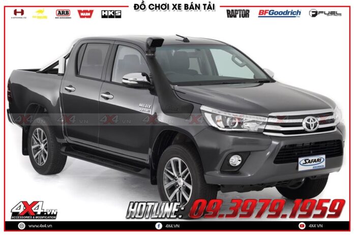 ong-tho-xe-toyota-hilux-cuc-dep-gia-tot-tai-xuong-do-4x4-0000 Giá ống thở dành cho xe Toyota Hilux 2020 hàng nhập Thailand