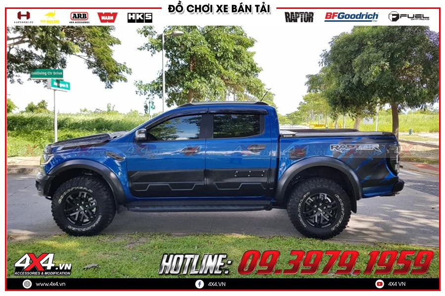 Vài nét cần lưu tâm khi dán cách nhiệt cho Ranger Raptor