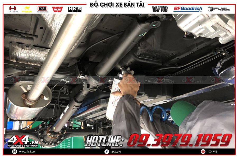 Báo giá phủ gầm rẻ nhất dành cho Toyota Hilux